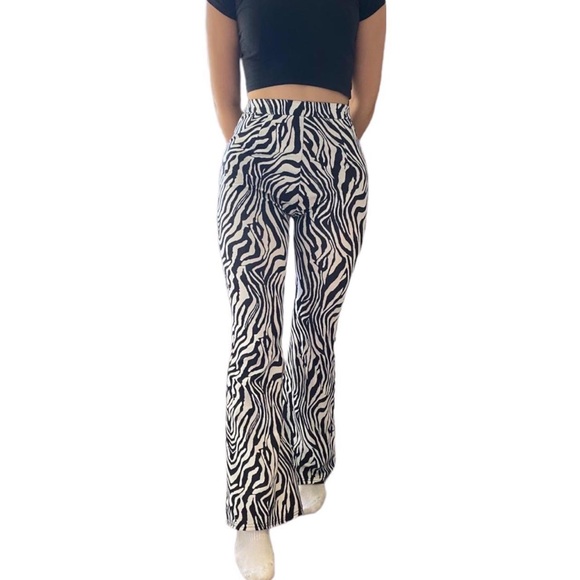 Zebra flared pants - Picture 2 of 3